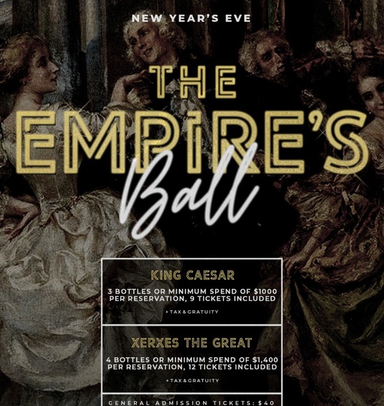 Empires Ball New Year 2023